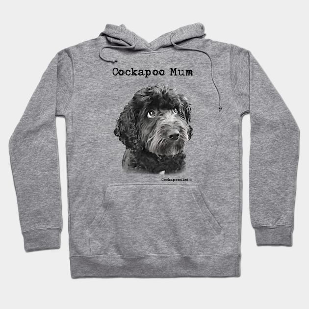 Cockapoo Dog Mum Hoodie by WoofnDoodle 